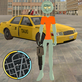 Spong Squid Stickman Rope hero Gangaster Crime icon