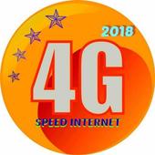 4G speed browser icon