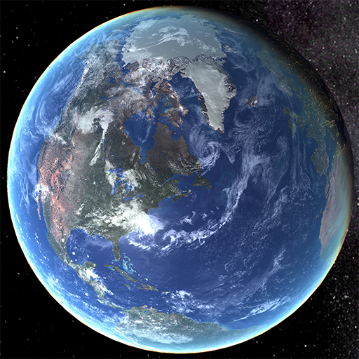 Earth Planet 3D live wallpaper icon