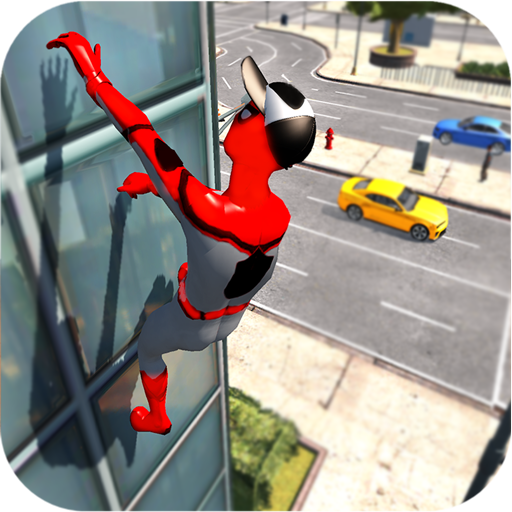 Spider Rope Power Superhero – Rope Swinging Games icon
