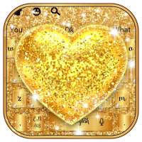 Cinta Emas Glitter Keyboard on 9Apps