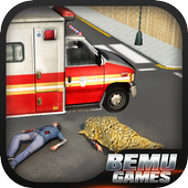 Ambulance Driver Simulator 3D icon