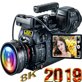 8K 2019 Zoom Beauty Camera Ve Video icon