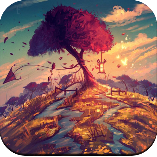 Artistic wallpaper icon