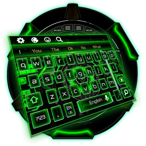 Green Laser Technology Keyboard icon