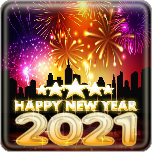 Happy New Year 2021 icon