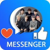 Bts Mesenger Prank icon