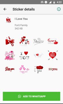 Love Stickers screenshot 4