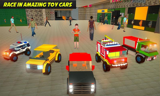 Shopping Mall electric toy car driving car games screenshot 3