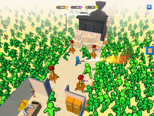 Train Defense: Zombie Game screenshot 16