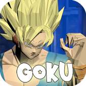 Super Saiyan Goku Dragon Z Street fight Battle 3D