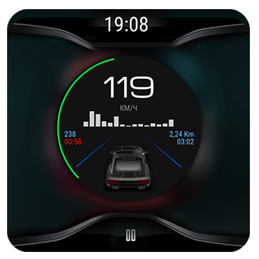 Black V3 - theme for CarWebGuru Launcher иконка