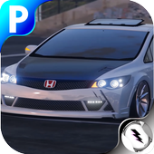 Car Traffic Honda Civic Racer Simulator icon