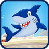 Angry Cute Shark Evolution icon