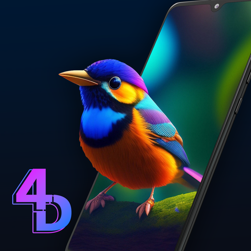 4D Parallax 4K Live Wallpaper icon