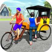 Cycle Rickshaw Driving Simulator 2018: Tuk Tuk Sim