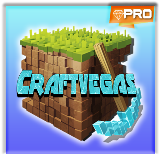Craft Vegas - Game Block Crafting &amp; Building icon
