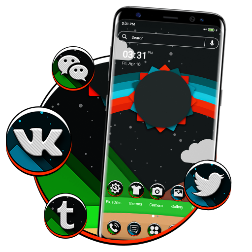 Rainbow Nature Craft Theme icon