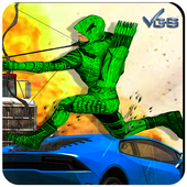 Green Arrow Hero- Assassin League infinity combat icon