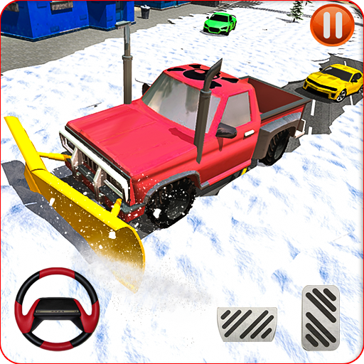 Grand Snow Clean Road Driving Simulator 19 icon