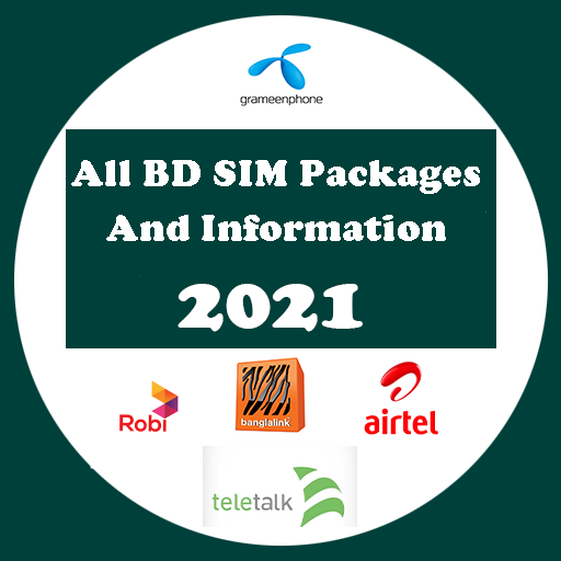 All BD SIM internet Package And Information 2021 icon