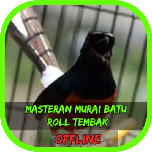 Masteran Murai Batu Roll Tembak Offline icon