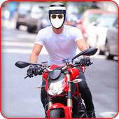 Man Moto Photo Suit Editor