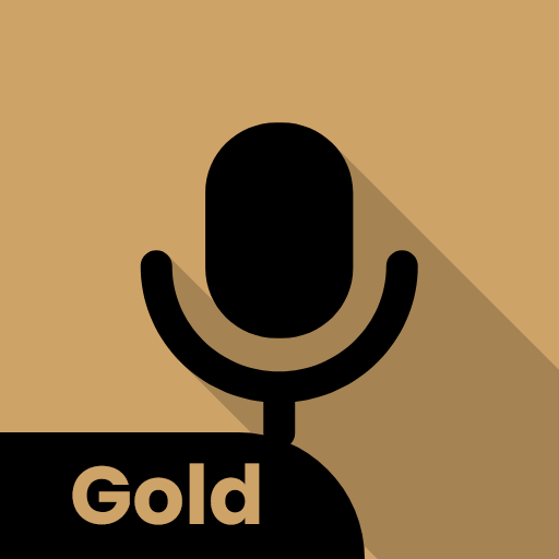 Voice Recorder &amp; Voice Memo - GOLD icon