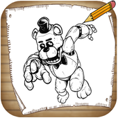 How to Draw five nights at freddy's icon