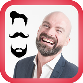 Bigode em fotos e barba montagem icon
