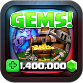Gems For Clash Royale Prank icon