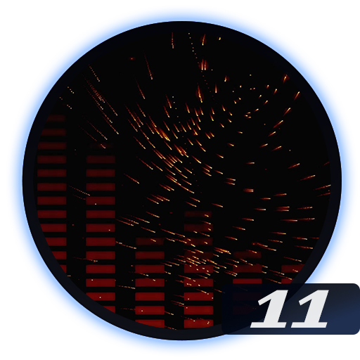 FIRE POWERAMP VISUALIZATION icon