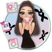 Pink Fashion Girl on 9Apps