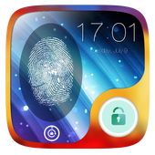 Fingerprint lock screen prank icon