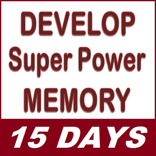 Develop Super Power Memory - In 15 Days icon