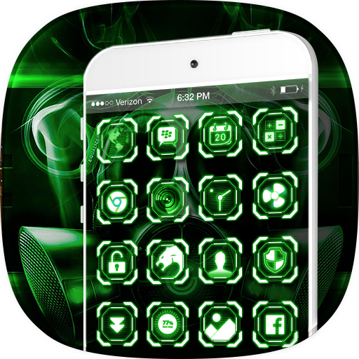 тема Зло Технология Вирус иконка