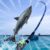 Catching Fish Simulator - fishing games for free icon