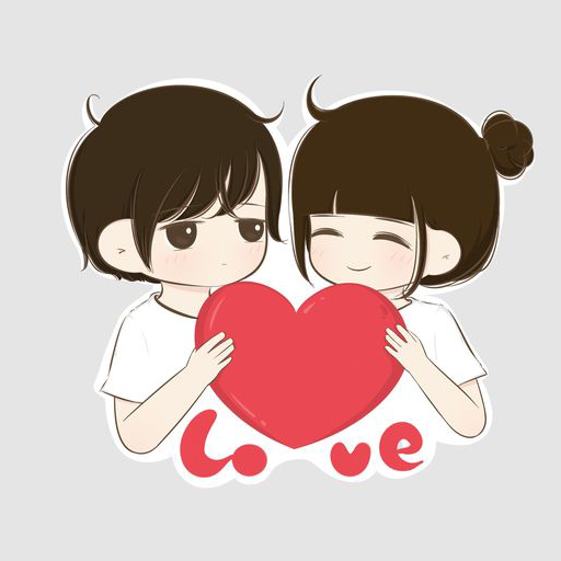 Cute Couple Wallpaper HD icon