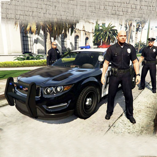 Gangster Chase Police Car Sim icon