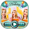 Birthday Video Maker With Birthday Song icon