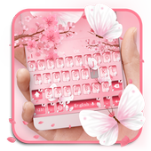 Girly Pink Keyboard Theme icon