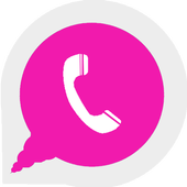 الواتس اب الوردي الجديد أيقونة