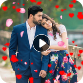 Animation Effect Video Maker with music icon