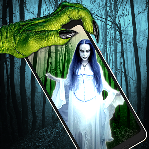 Ghost and paranormal beings  radar (prank) أيقونة