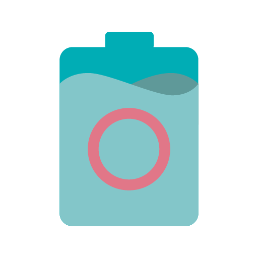 Battery charging fast icon