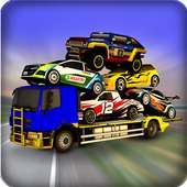 Racing Car Transporter Truck