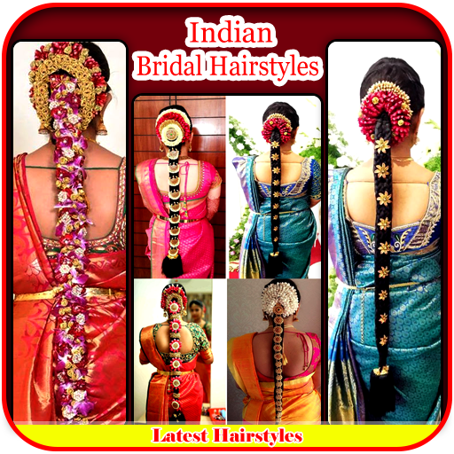 Indian Bridal Hairstyles Free icon