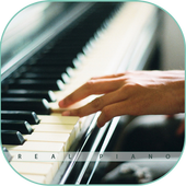 Piano Keyboard Real Learning App icon