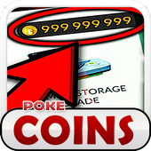 Unlimited coins In Pokemon Go icon