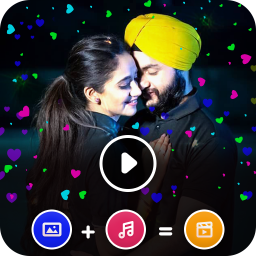 Heart Effect Photo Video Maker - Photo Animation icon